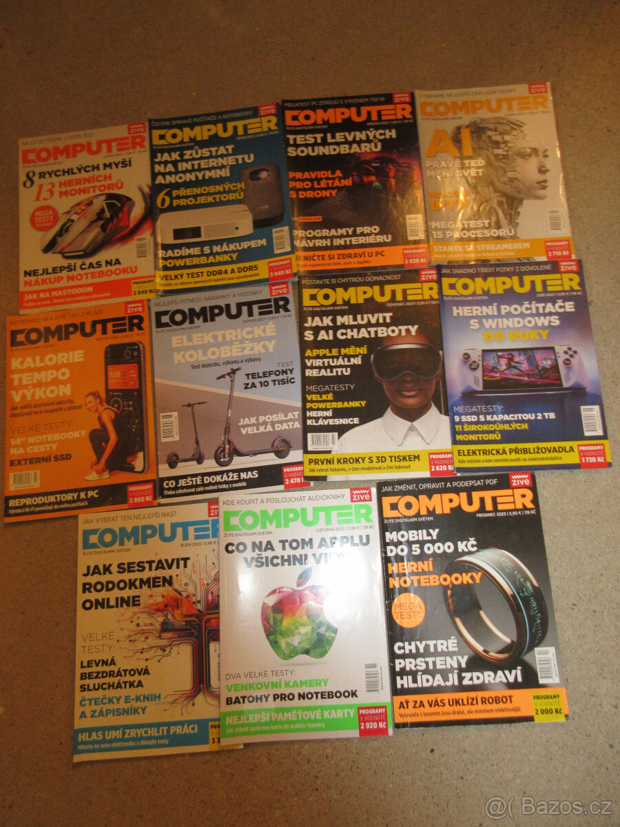 COMPUTER 2023 - chybí srpen, jinak komplet - 2