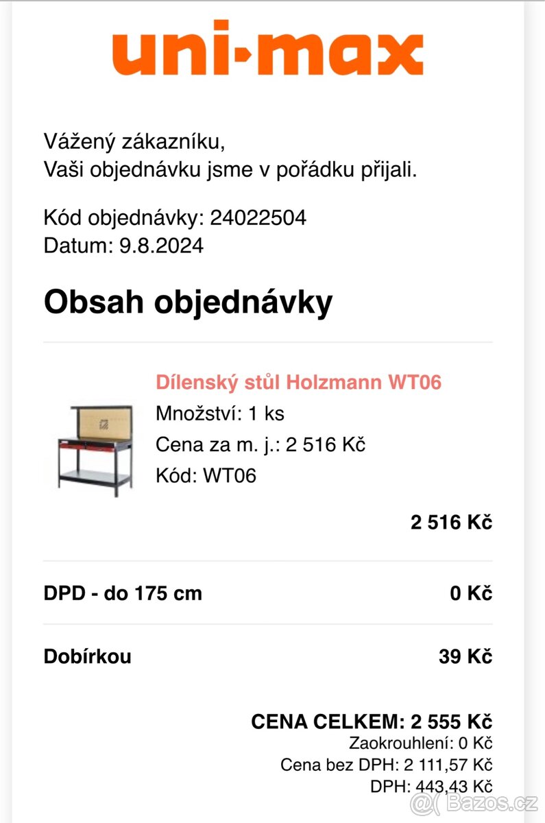 Dílenský stůl HOLZMAN - 2