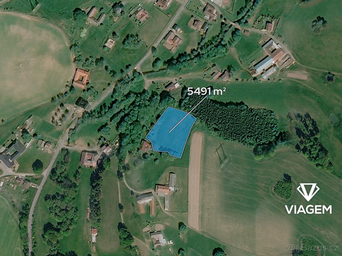 Zahrada 5 491 m² - 2