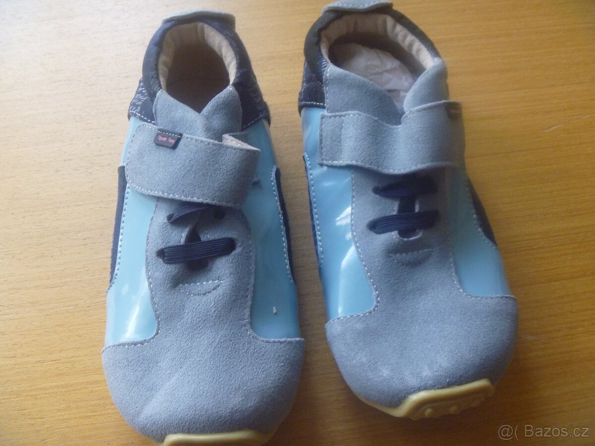 nové světlemodré barefoot tenisky vel. 30 - 2
