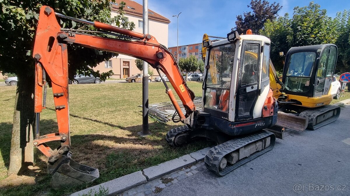 Kubota KX91-3, pásový bagr - 2