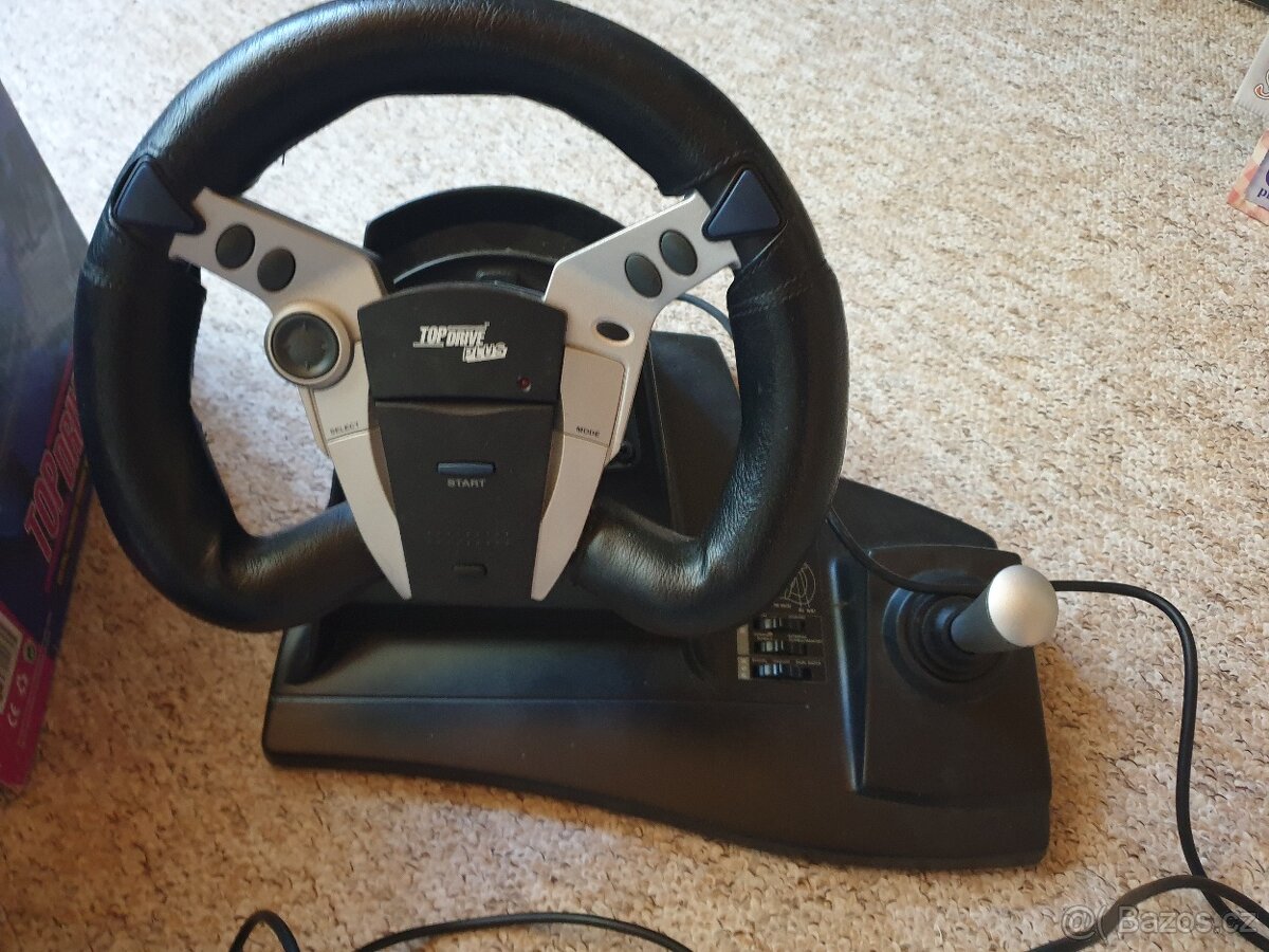 Prodám herní volant s pedály na PS1 /PS2/, Nintendo - 2