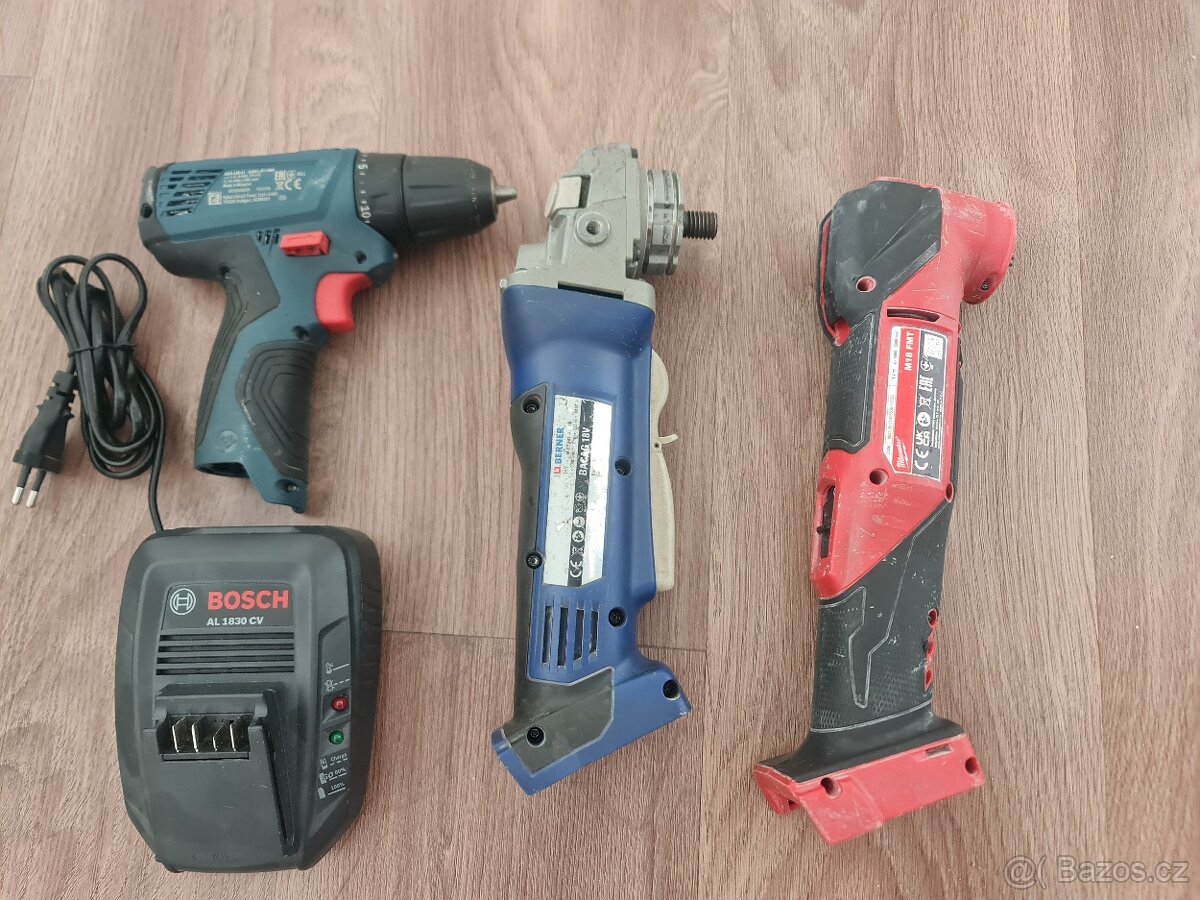 Nářadí Milwaukee, Berner, Bosch - 2