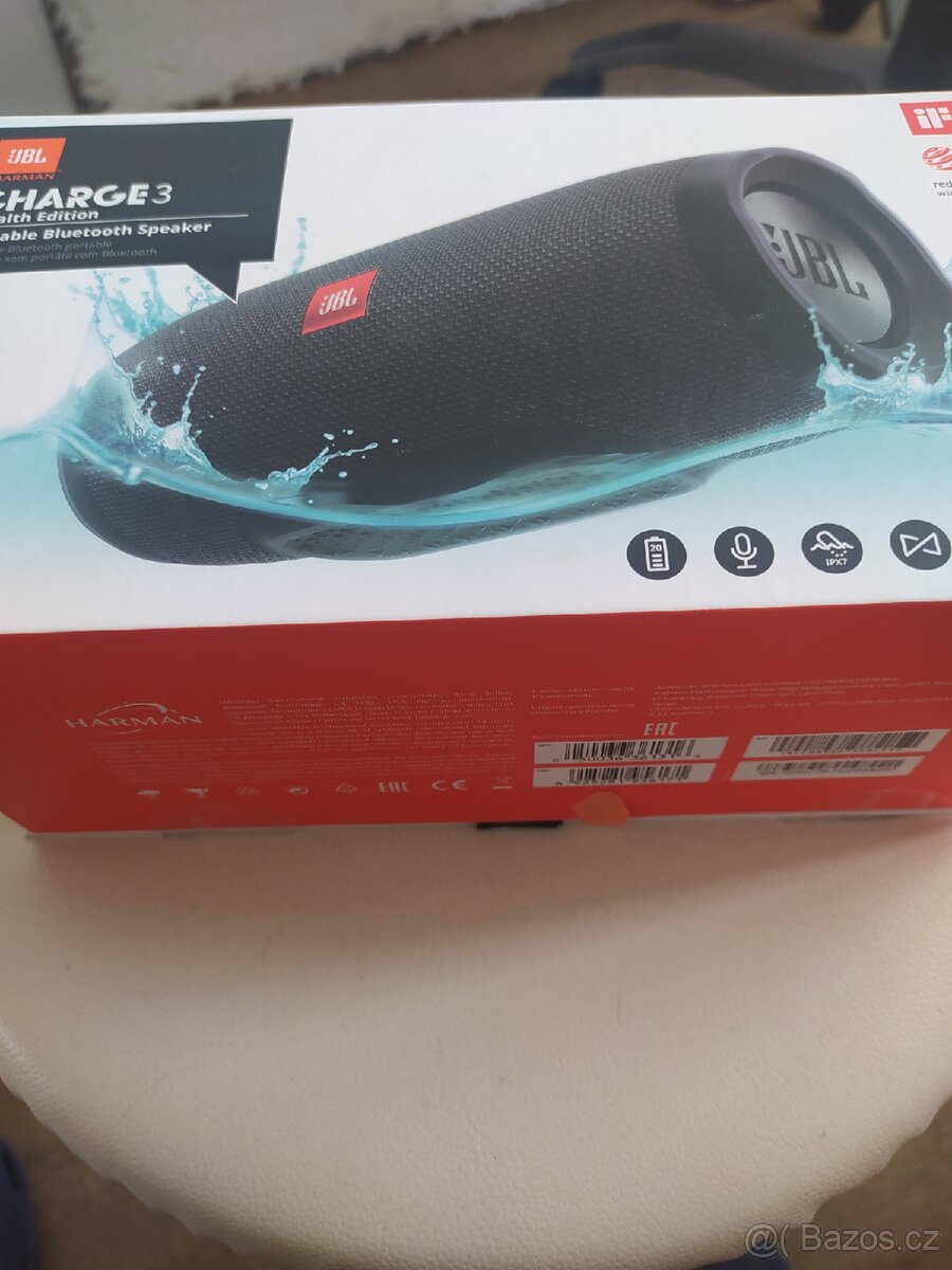 Bluetooth reproduktor Charge 3 - 2
