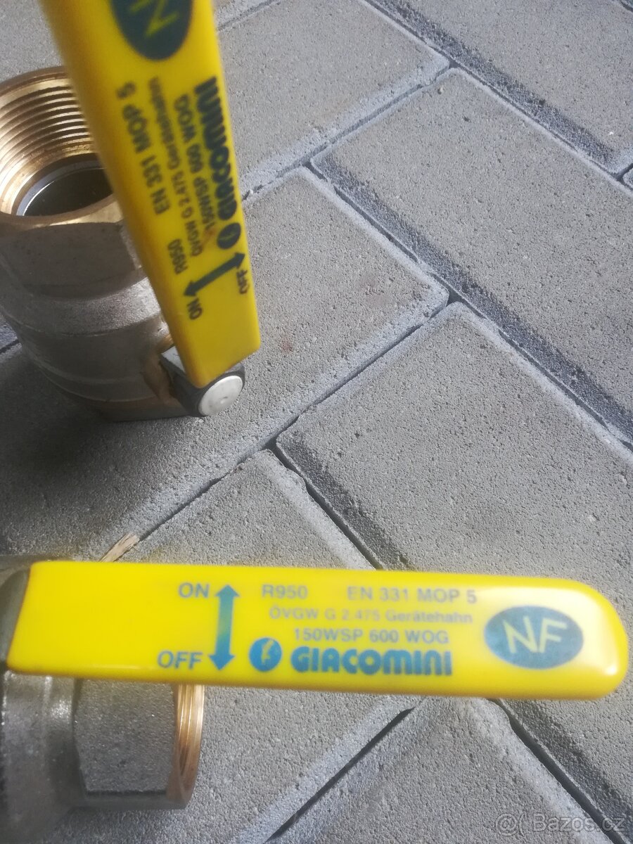 Giacomini kulový kohout - 2