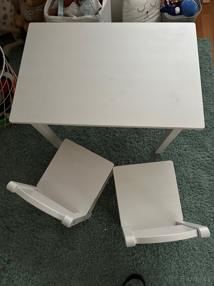 Dětský stoleček a 2 židle IKEA - 2