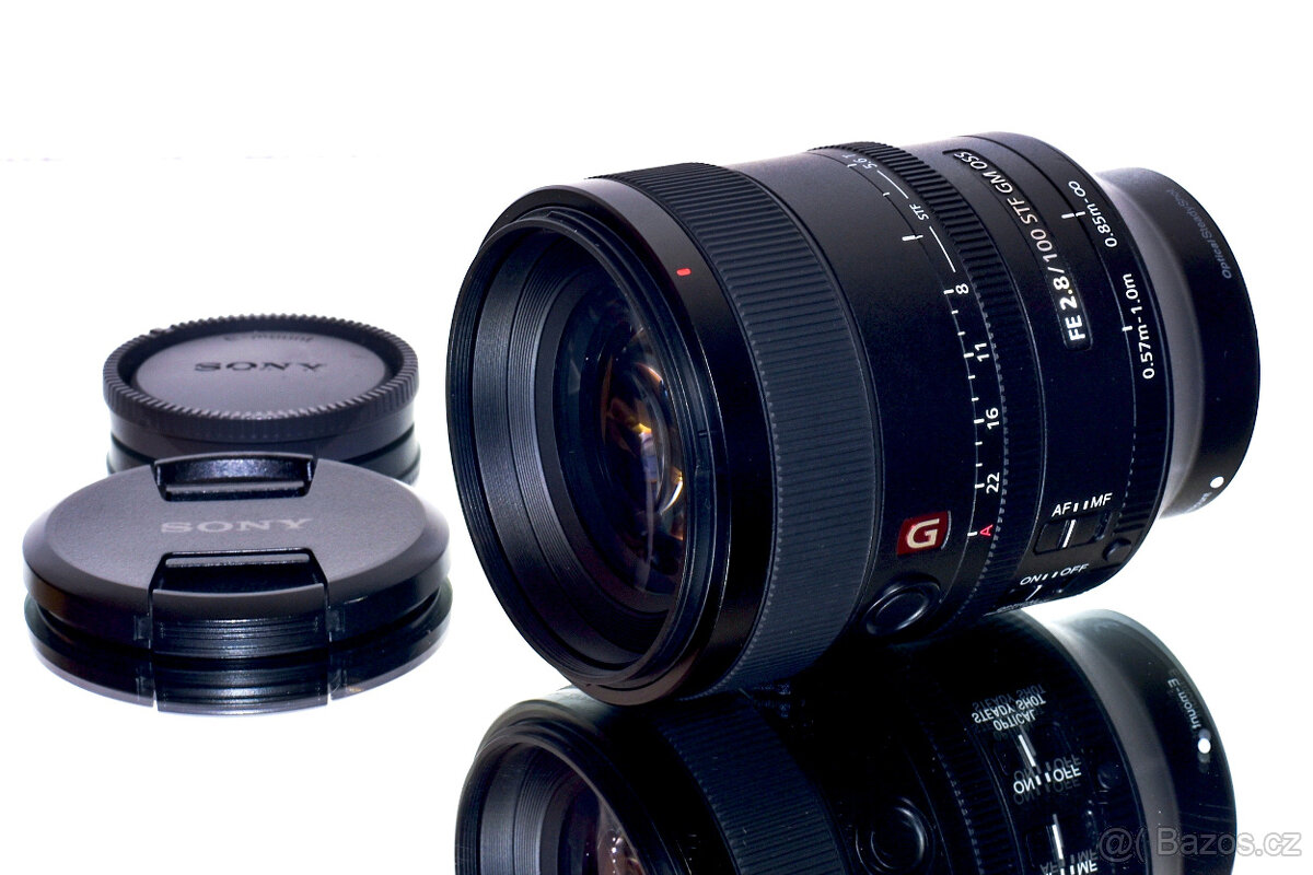 Sony FE 100mm f/2,8 STF GM Makro + UV filtr TOP STAV - 2