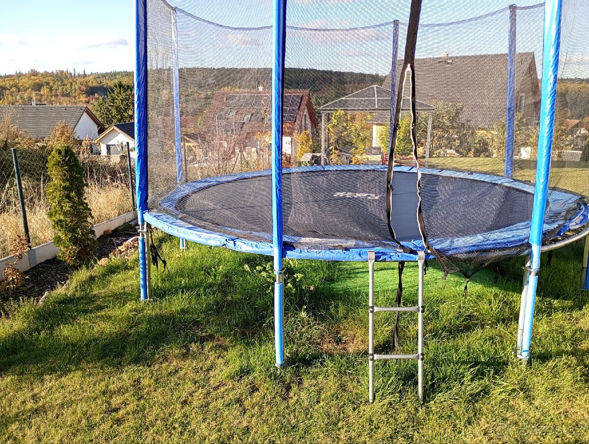 Trampolina goodjump 4upvc 400cm, včetne náhradních dilu - 2