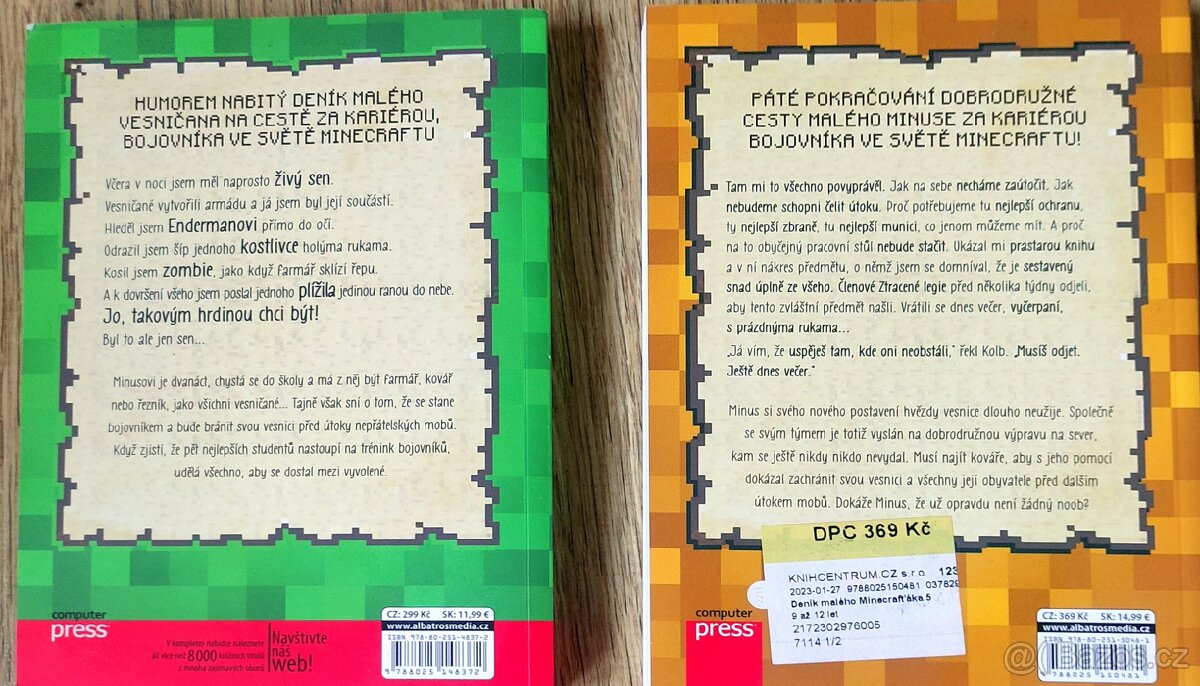 Deník minecrafťáka 1+5 díl - 2