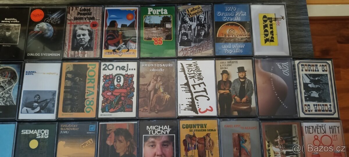 MC kazety - Staré originální magnetofonové kazety - 2