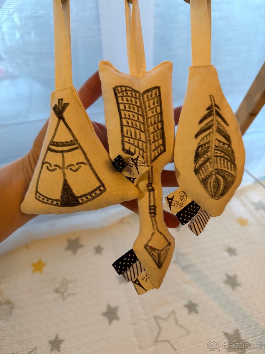 Dětská dřevěná hrazdička - 2