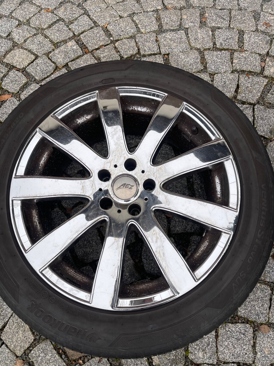 4× AEZ alu kola 20″ - 2