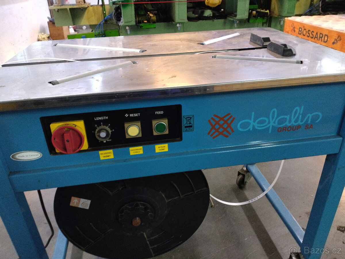 Poloautomatický páskovací balící stroj DEFALIN 202 - 2