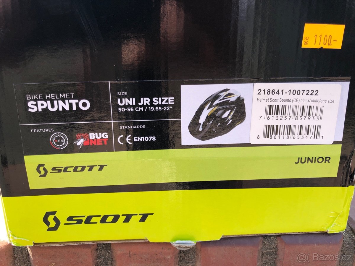 PRODÁM CYKLO HELMA SCOTT JUNIOR - 2