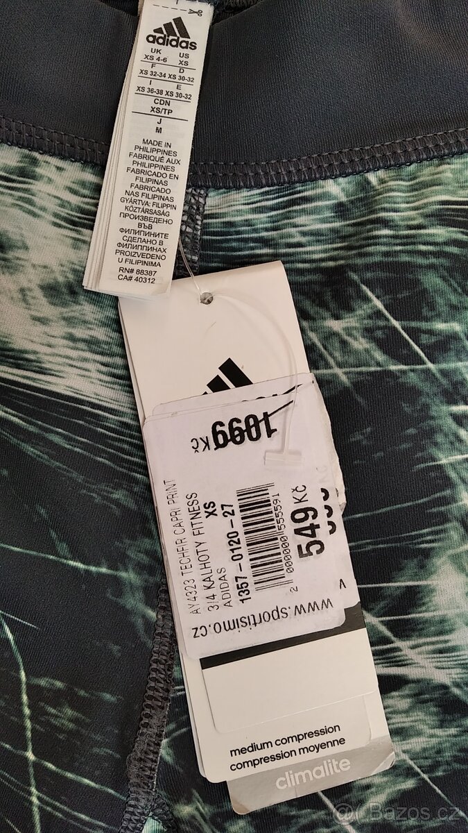 Tříčtvrteční kalhoty Adidas - 2