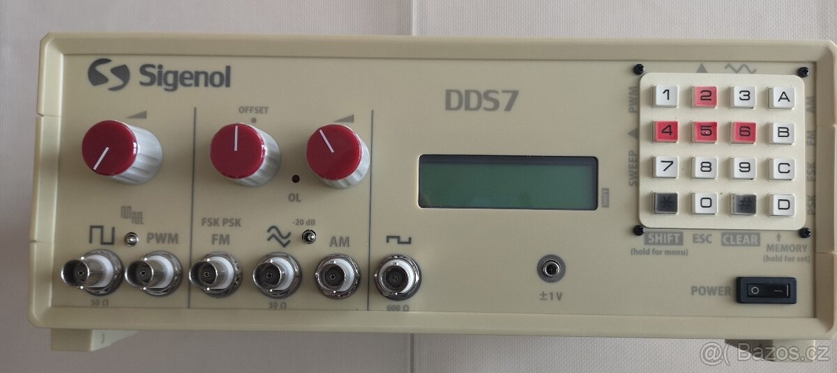 Prodám generátor funkcí Sigenol DDS7 - 2
