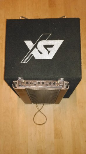 Subwoofer se zesilovačem a kabeláž - 2