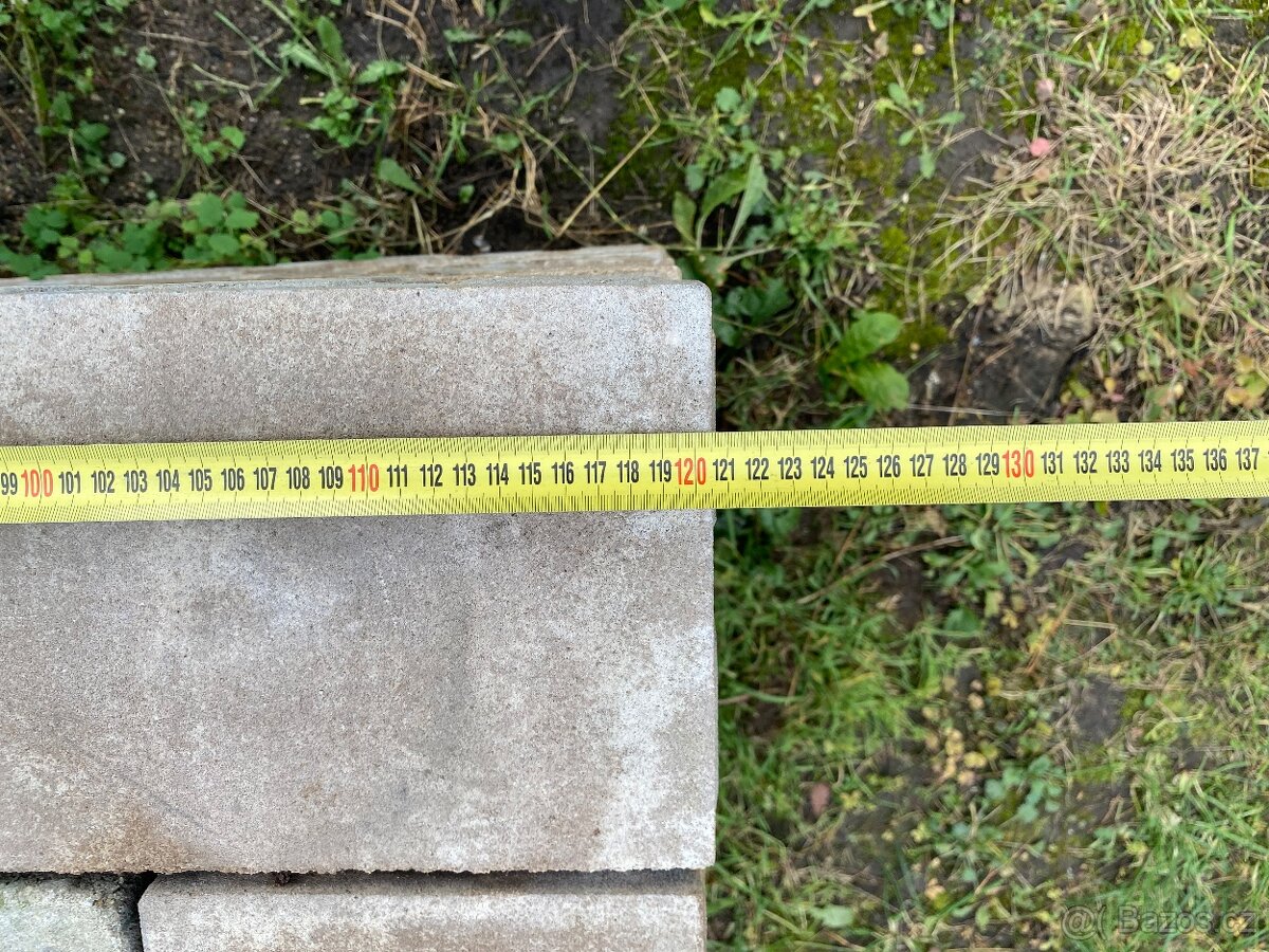 Dlažba zámková Ditton kombi 6 latte- 13,5 m/2 - nová- 6cm - 2