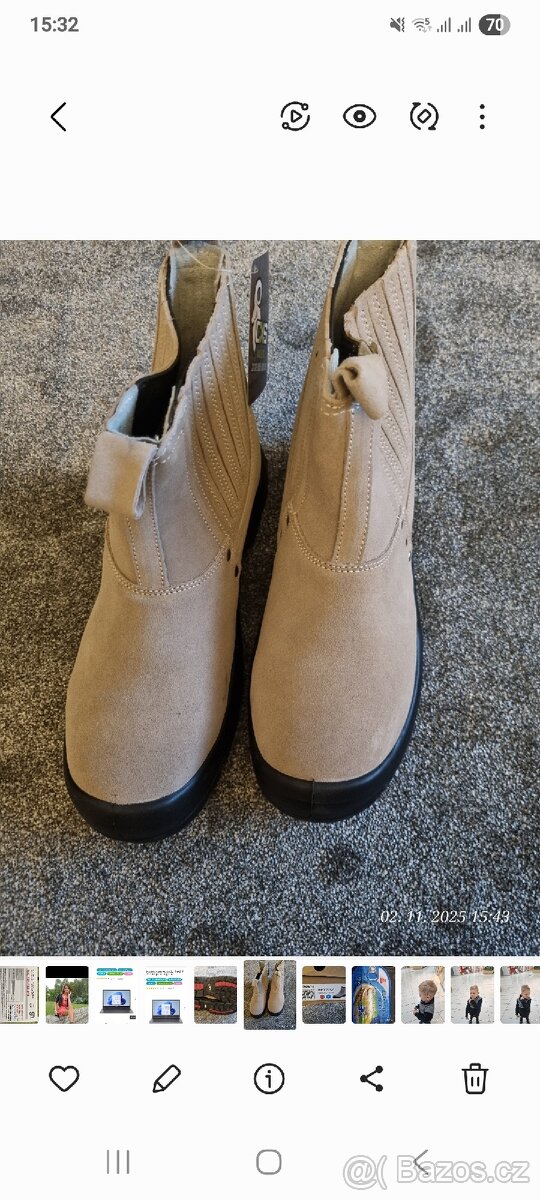 Svářečské boty pérka - 2