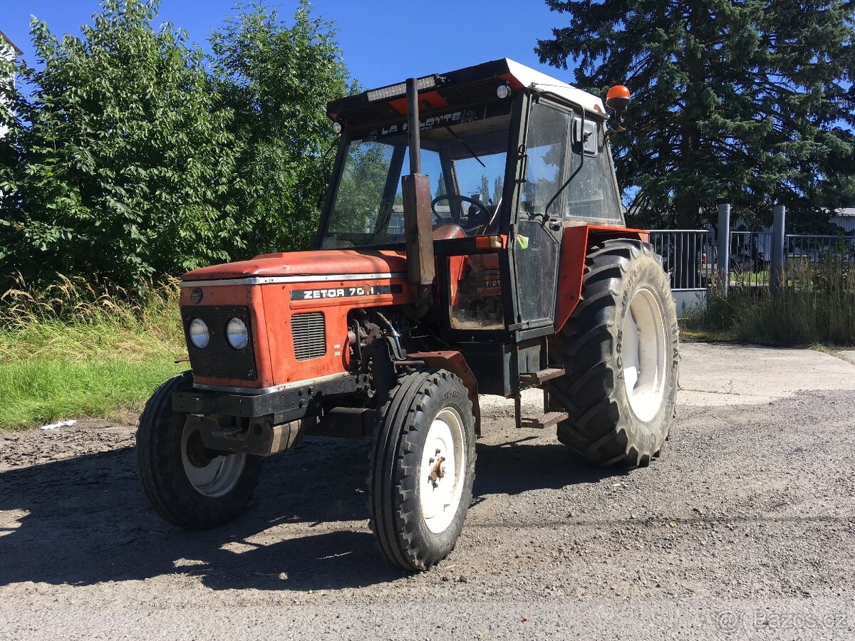 Zetor 7011 verze Tunis velká kola, motor po GO - záruka - 2