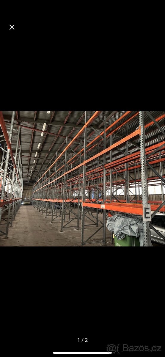 Paletové Profi Regály Beg Bohemia VÝPRODEJ SKLADU 700kč/m2 - 2