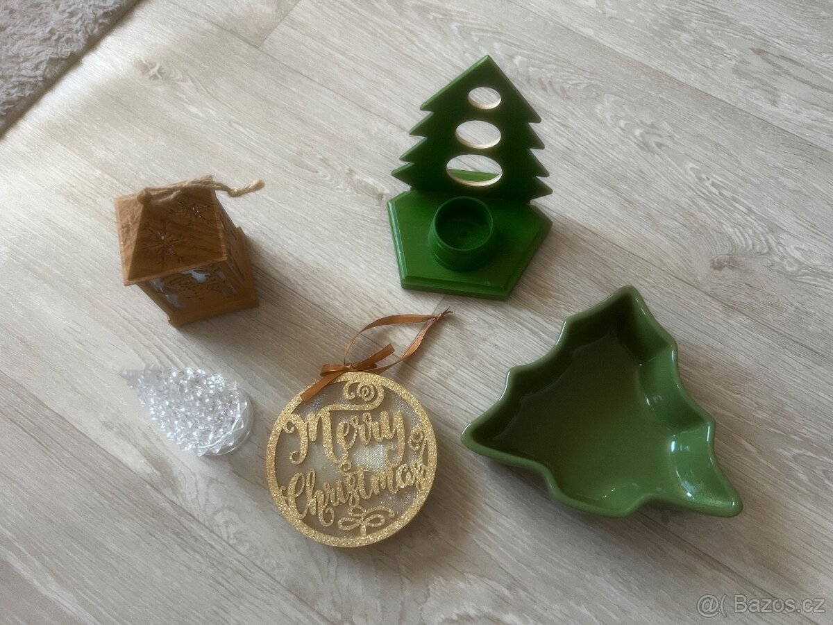 Vánoční dekorace 5 kusů - 2