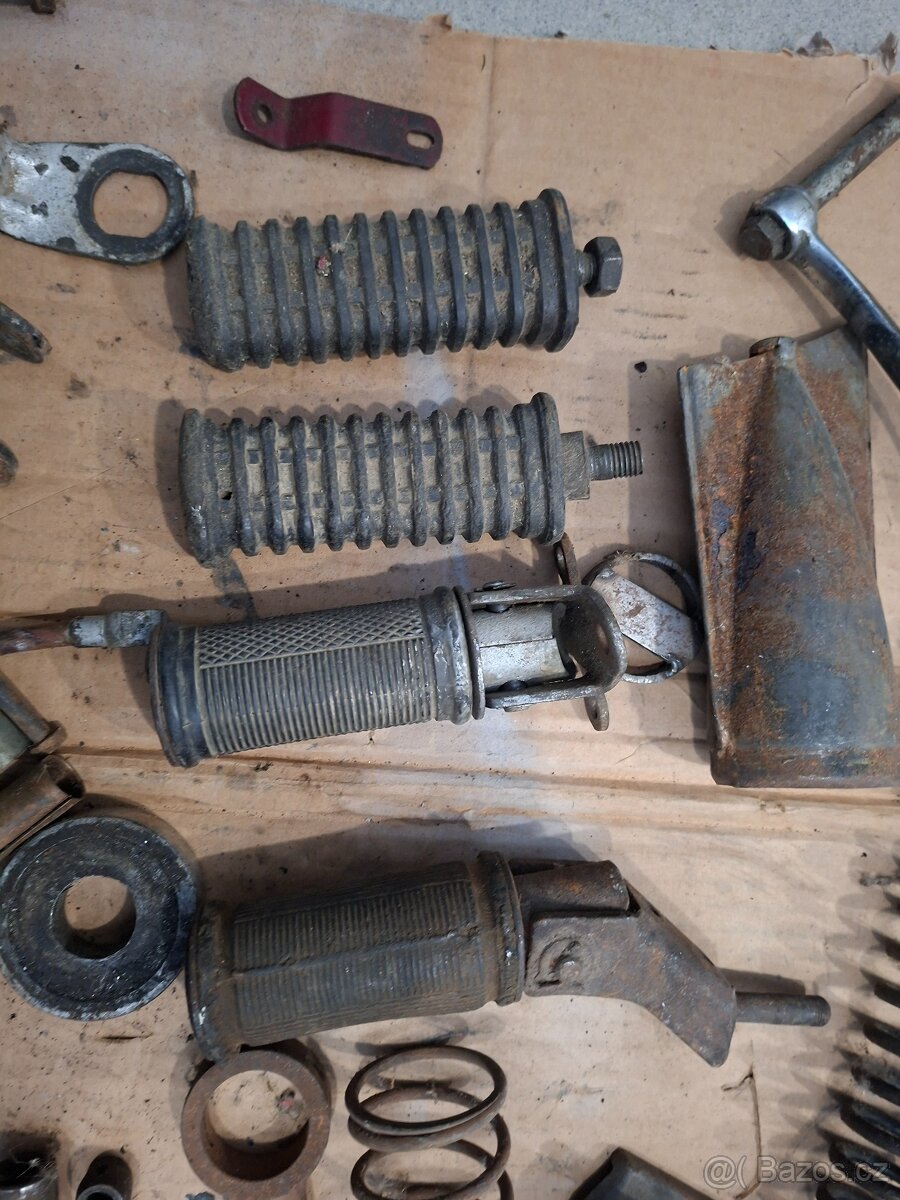 Jawa kyvacka 175, 250 - nahradni dily - 2