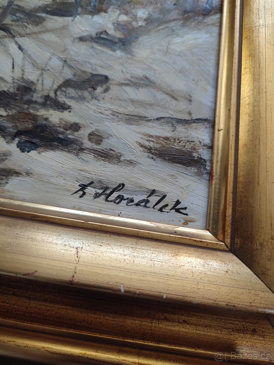 Bedřich Horálek - Skály v prokopském údolí - 2