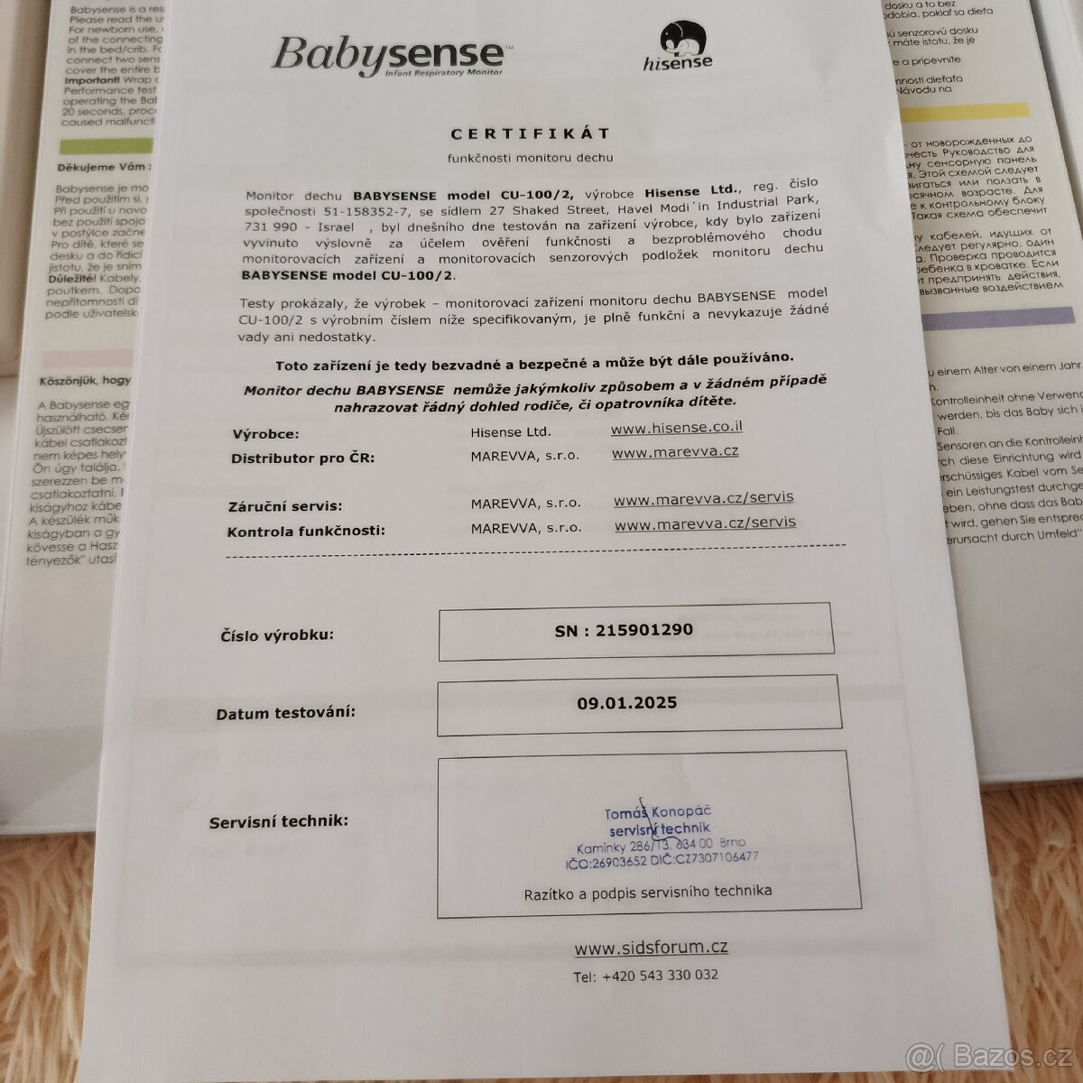 Monitor dechu , nová kalibrace se zárukou - 2