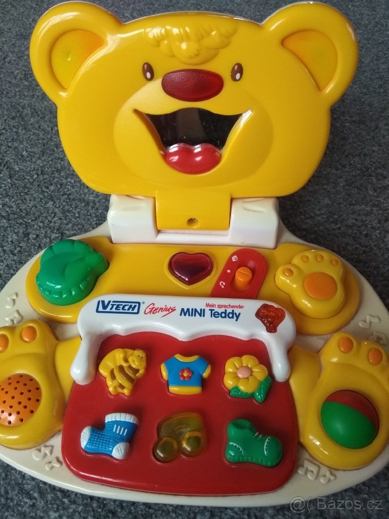Hudební piáno Vtech. Medvídek. - 2