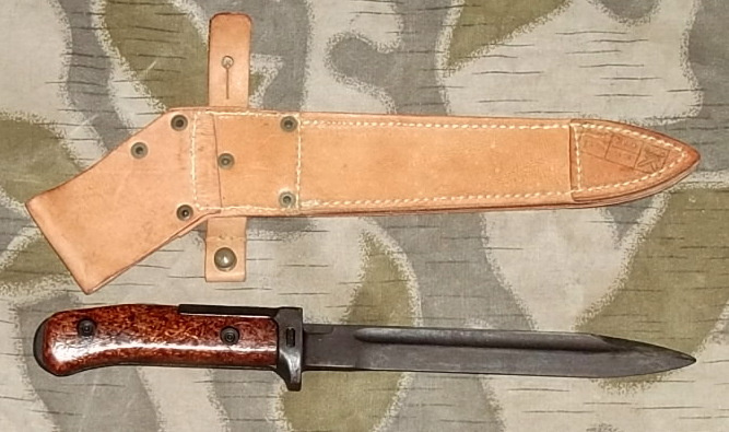Bodák, bajonet vz58, uloženka - 2