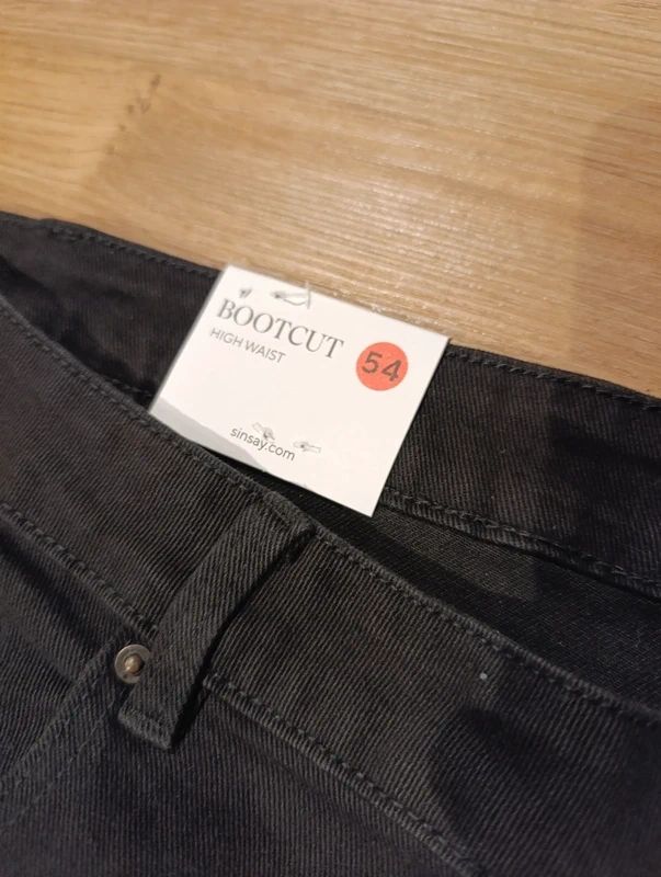 Bootcut džíny - nové vel. 54 = 7XL - 2