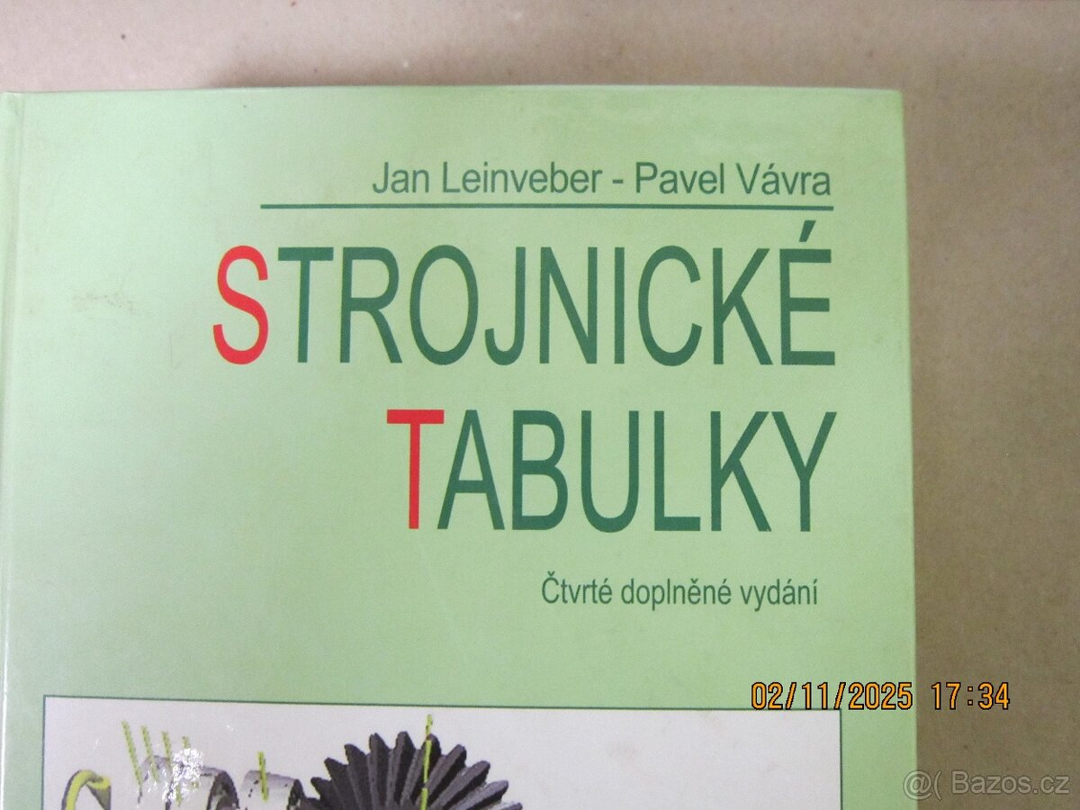 strojnické tabulky - 2