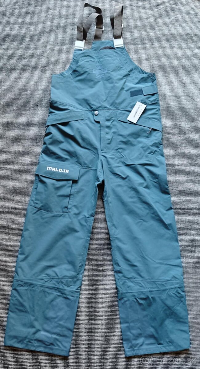 MALOJA BIB pants skialpové freeride lyžařské kalhoty, nové - 2