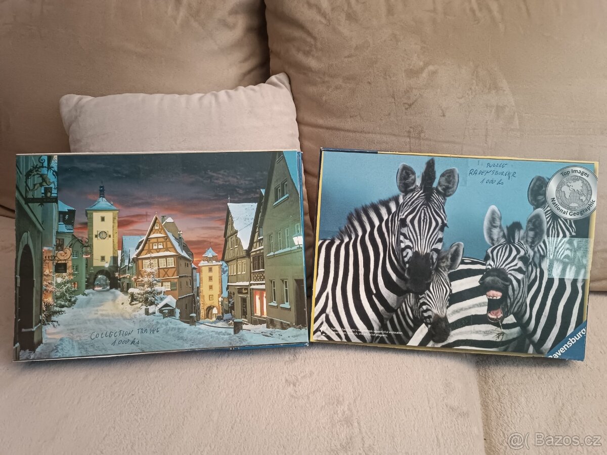 Puzzle 2×1000 dílků - 2