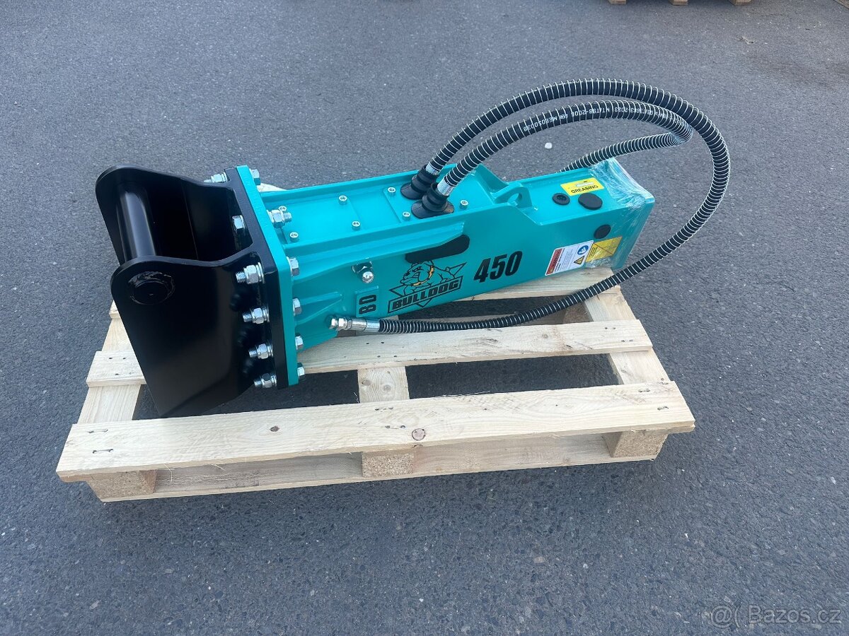 Hydraulické bourací kladivo s MS03 adaptérem-B450 1,2-3t - 2