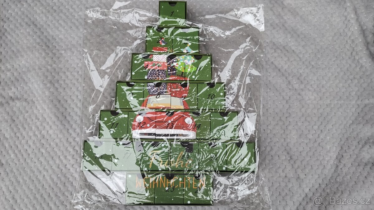 Adventní kalendář vánoční auto - 2