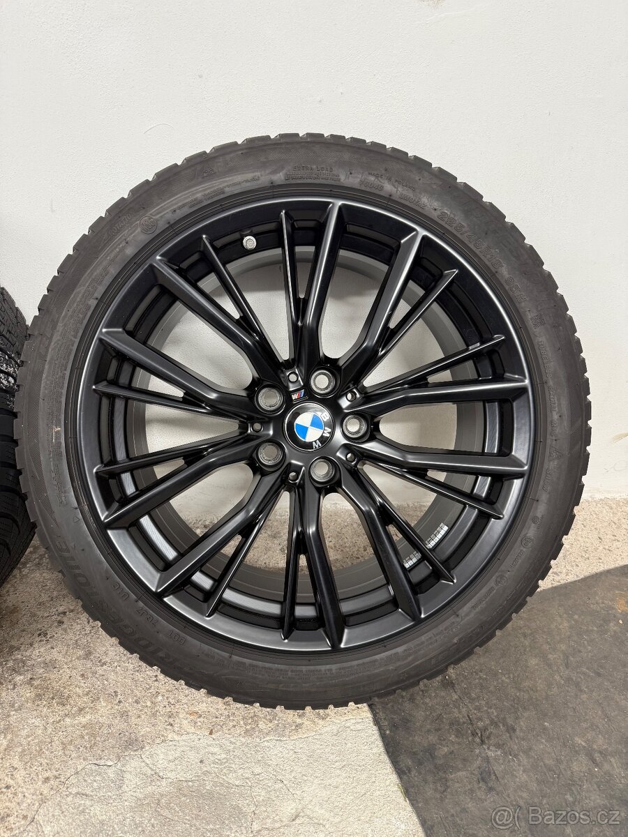 Originál alu kola Bmw 5x112 R18 styling 796M zimní - 2