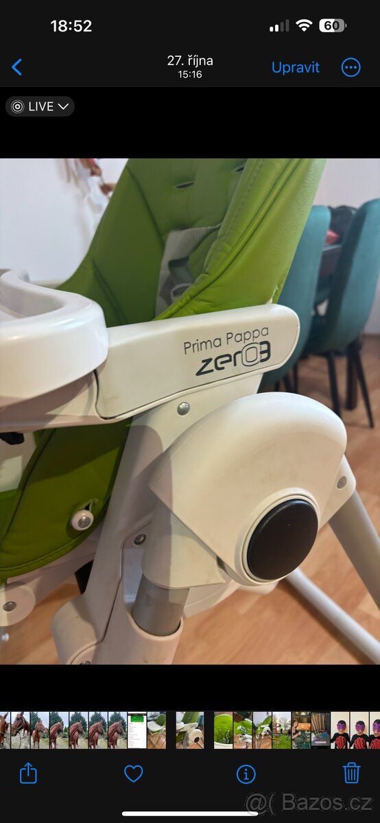 Jídelní židlička Peg Pérego - 2