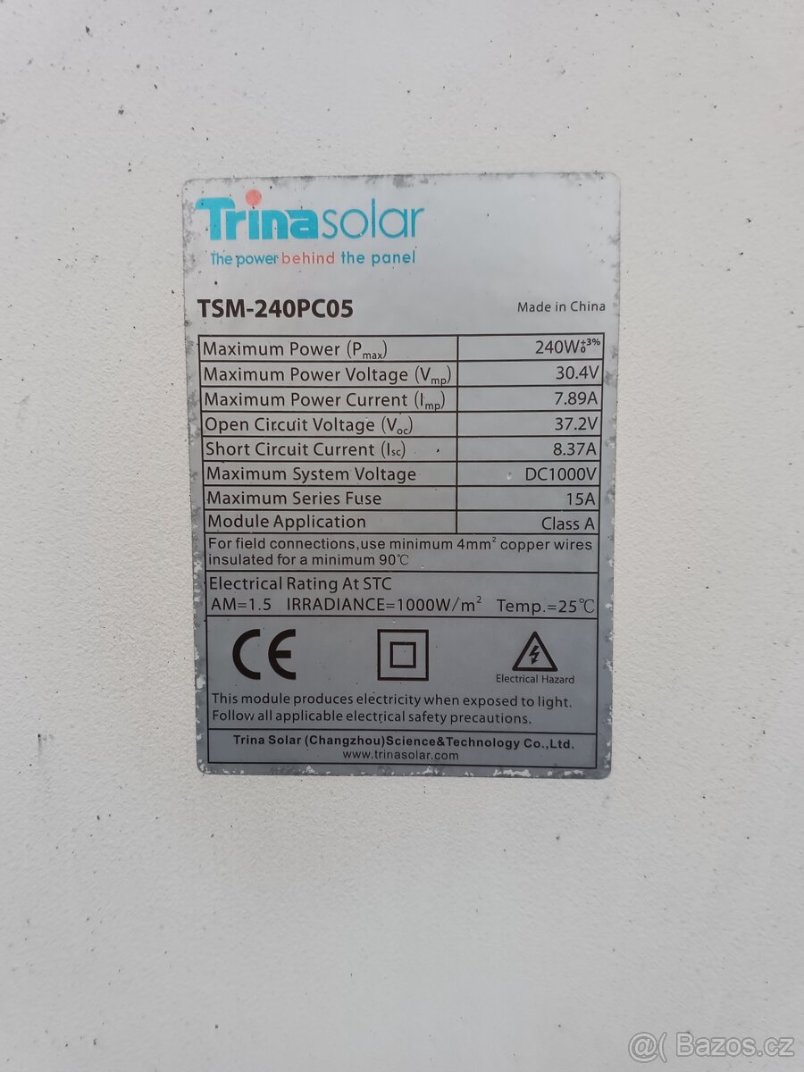 Solární panely 240W... - 2