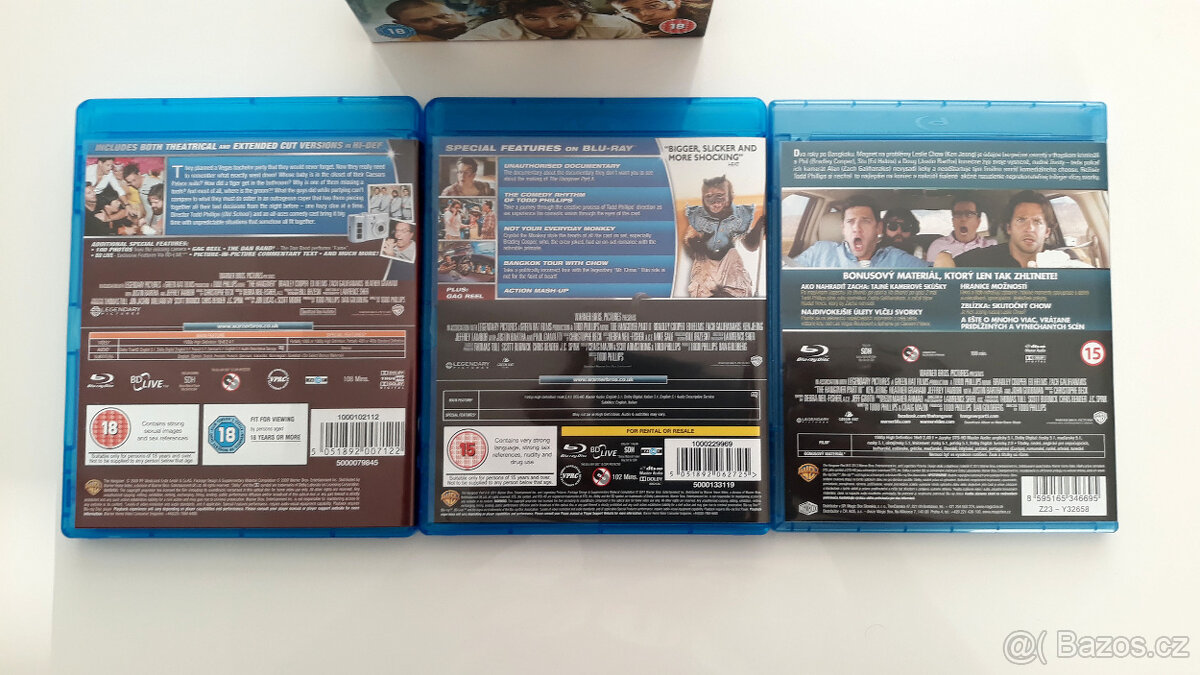 Pařba kolekce 1-3 blu-ray - 2