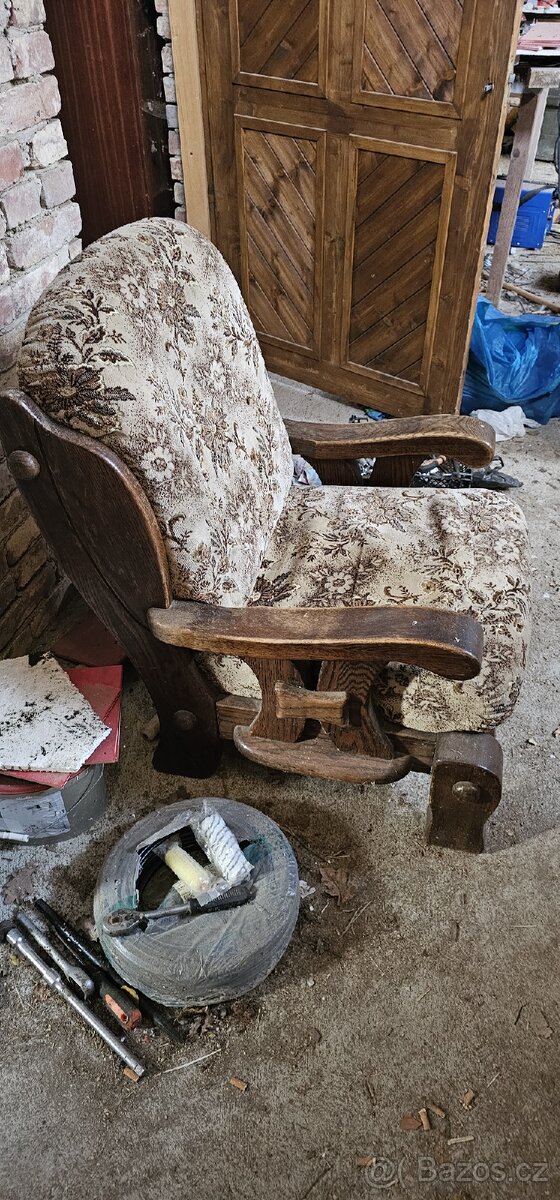 Kresla stara masiv 2ks krasny stav - 2