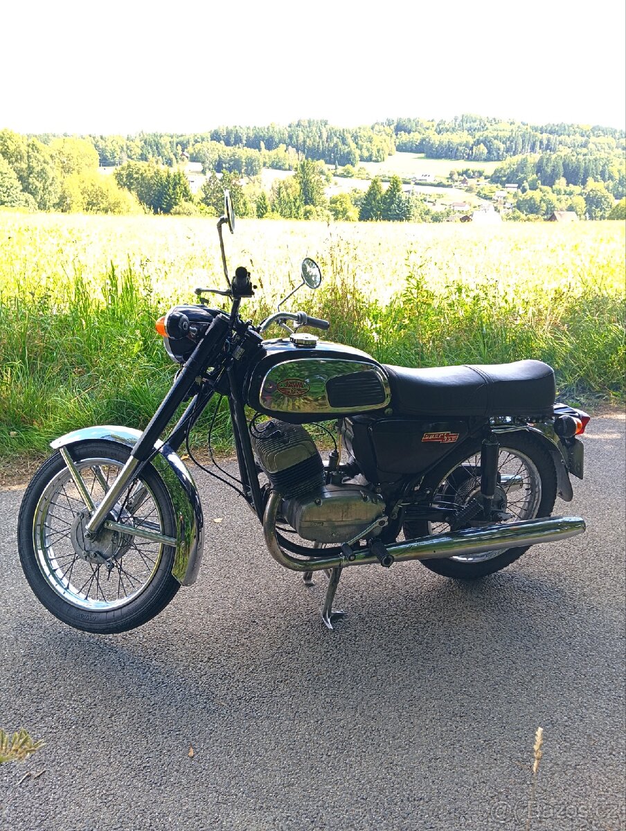 Jawa 350/634 s TP, první model - 2