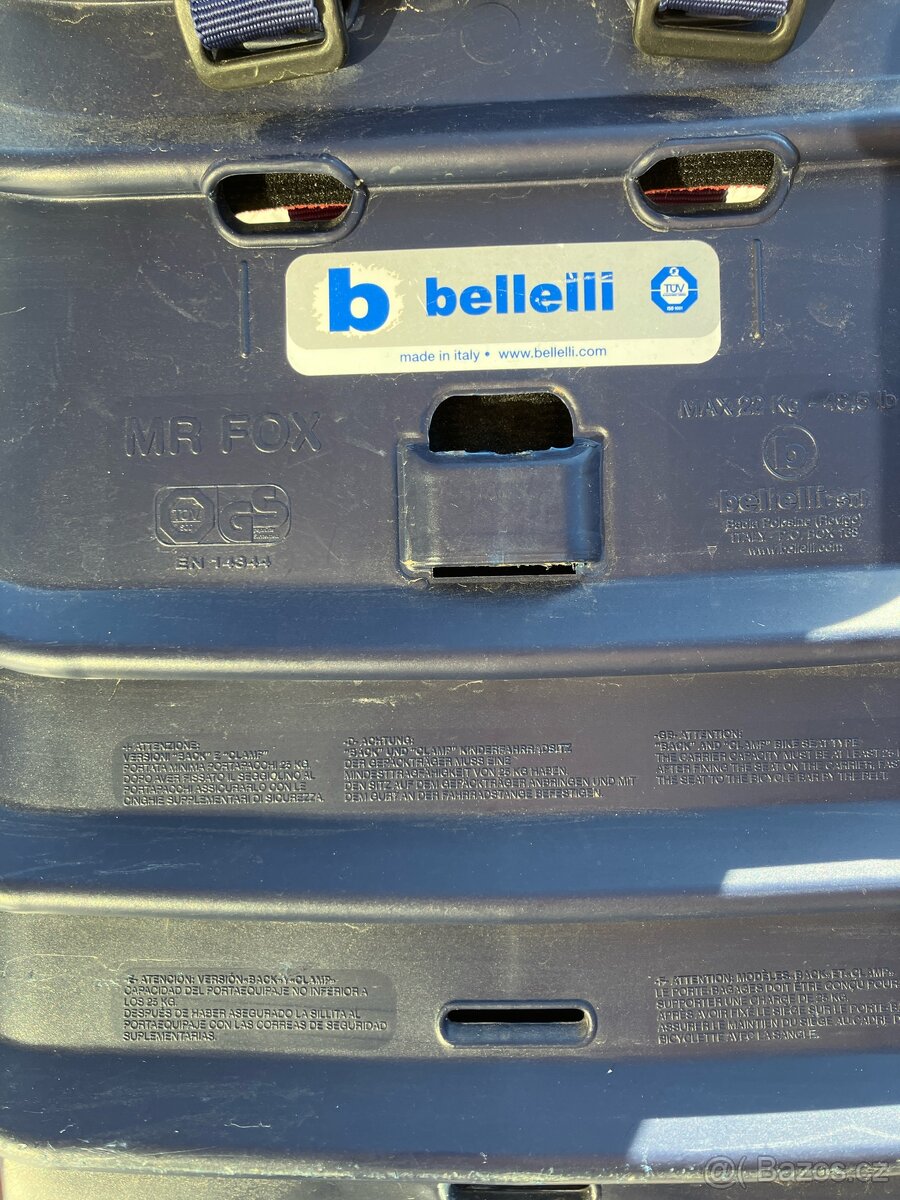 Dětská sedačka na kolo - 2