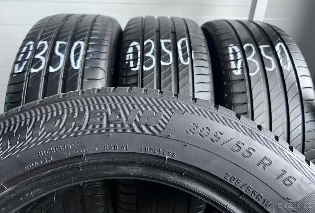 Letní sada č.0350 - Michelin - 205/55/16 - 2