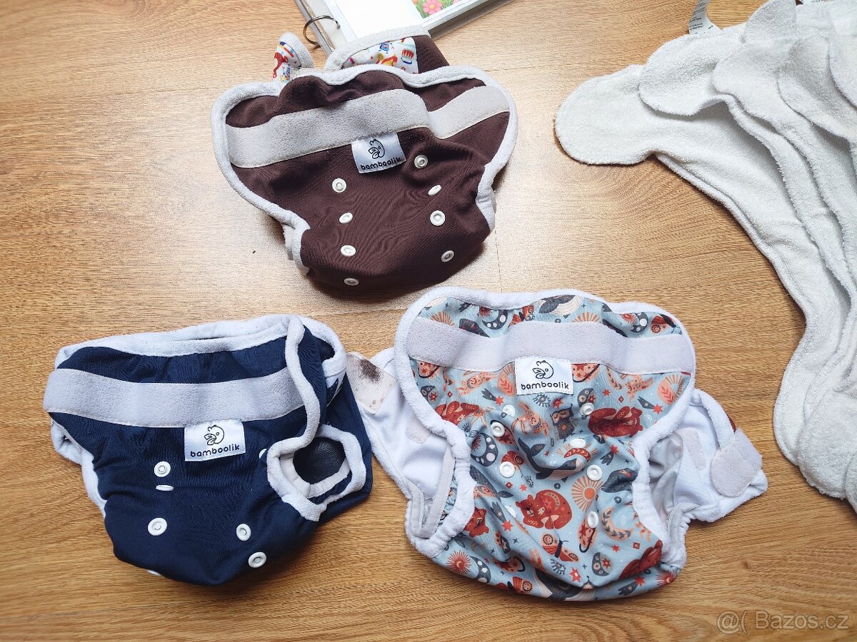 Latkove plenky Bamboolik střední sada - 2