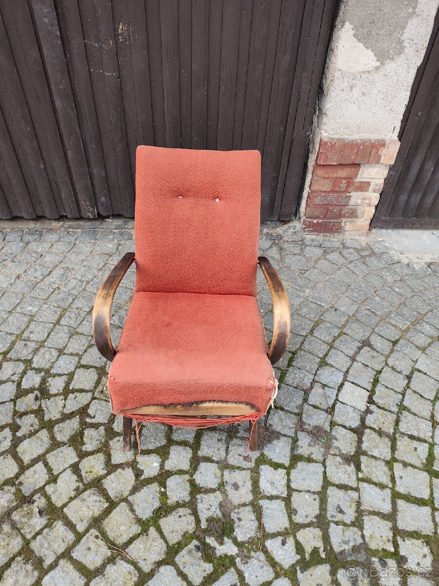 retro křeslo k renovaci - 2