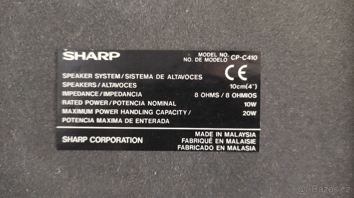 Reproduktory Aiwa a Sharp - 2