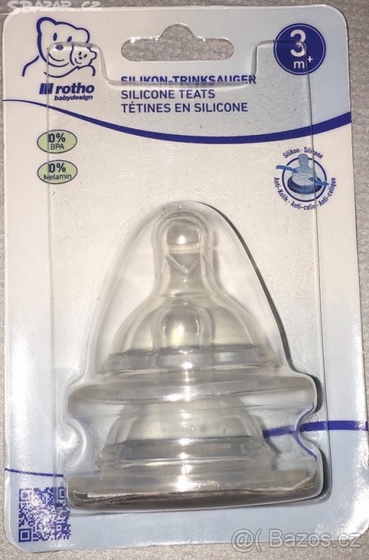 4x lahvička NUK FIRST CHOISE + 2x silikonová savička - 2