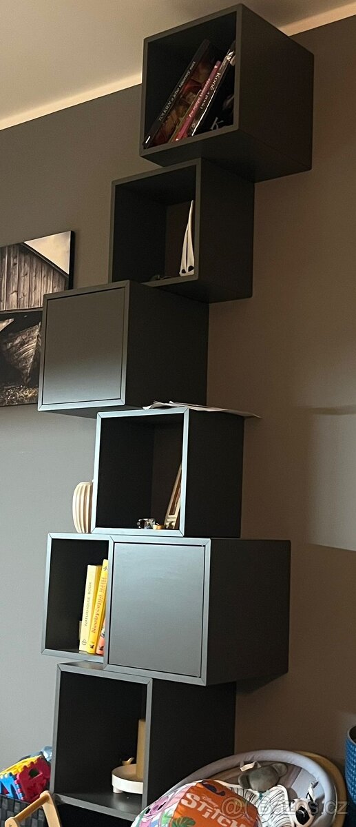 skřín pod TV a regál v barvě - 2